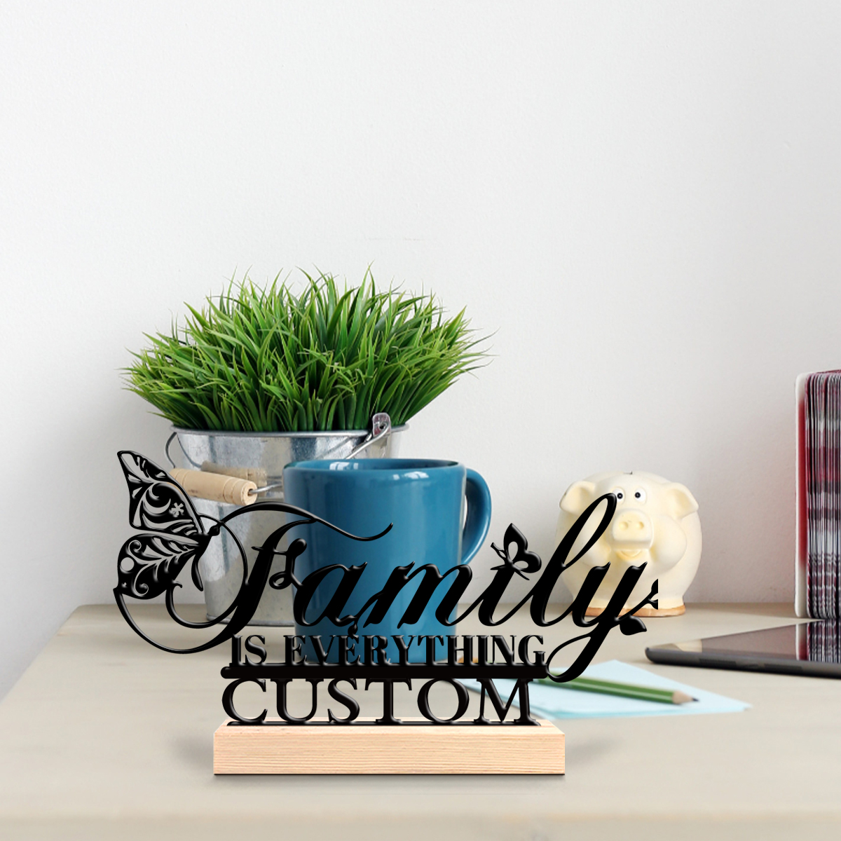 1pc butterfly flower Custom Te - Art Crafting recensie en prijs