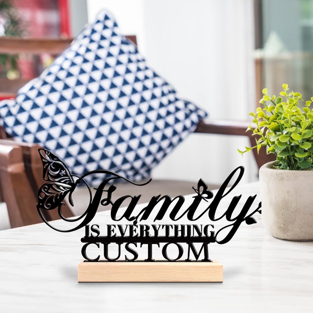 1pc butterfly flower Custom Te - Art Crafting recensie en prijs